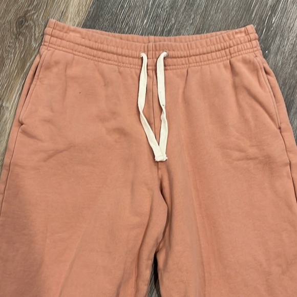 Girlfriend Collective wide leg crop cotton sweat pants size medium - Picture 3 of 4